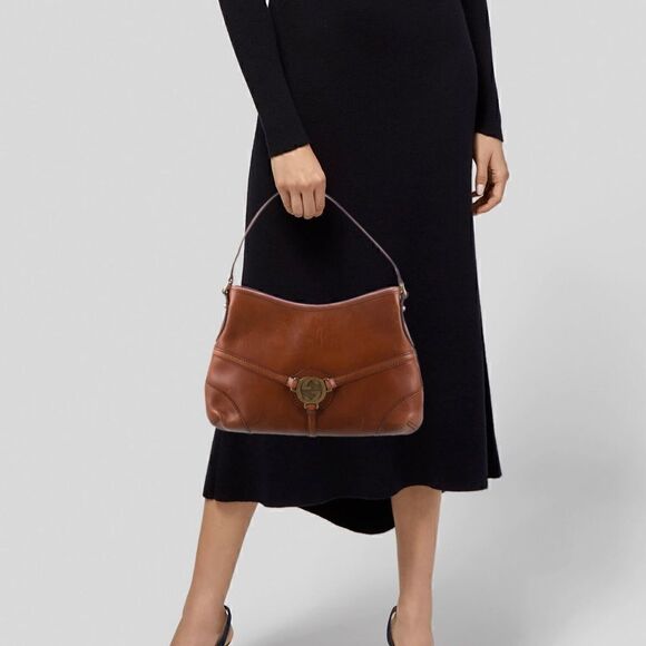 Gucci  Brown leather reins bag - Picture 15 of 16